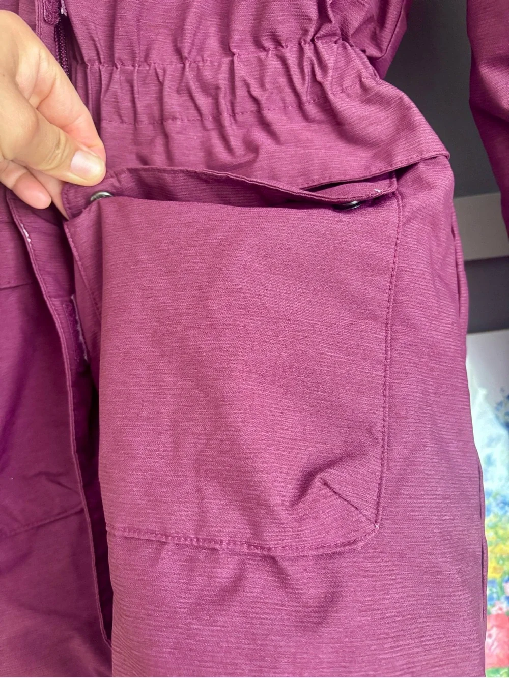 Columbia Insulated Hooded Winter Coat - Berry